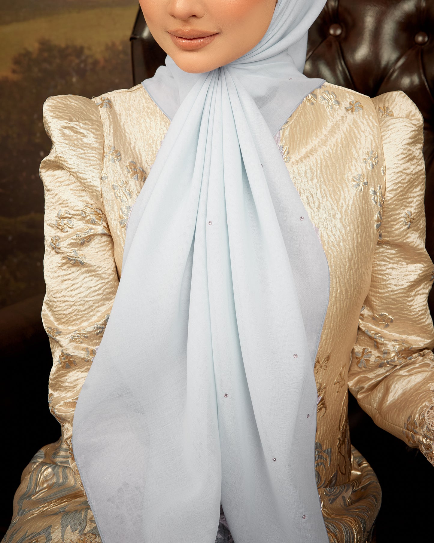 Sparcle in Silver Blue