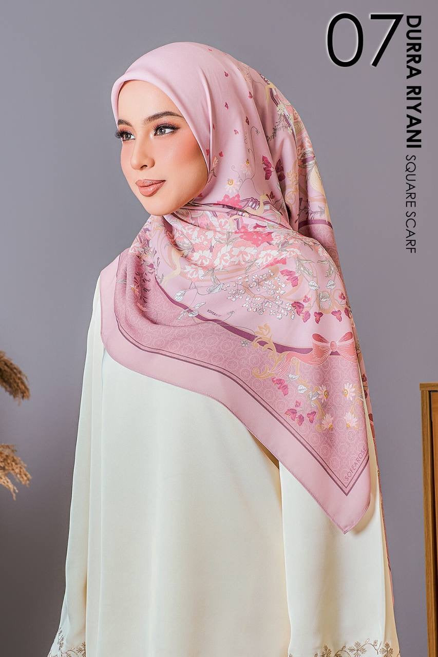 Durra Riyani in Widya (Dusty Pink) Square