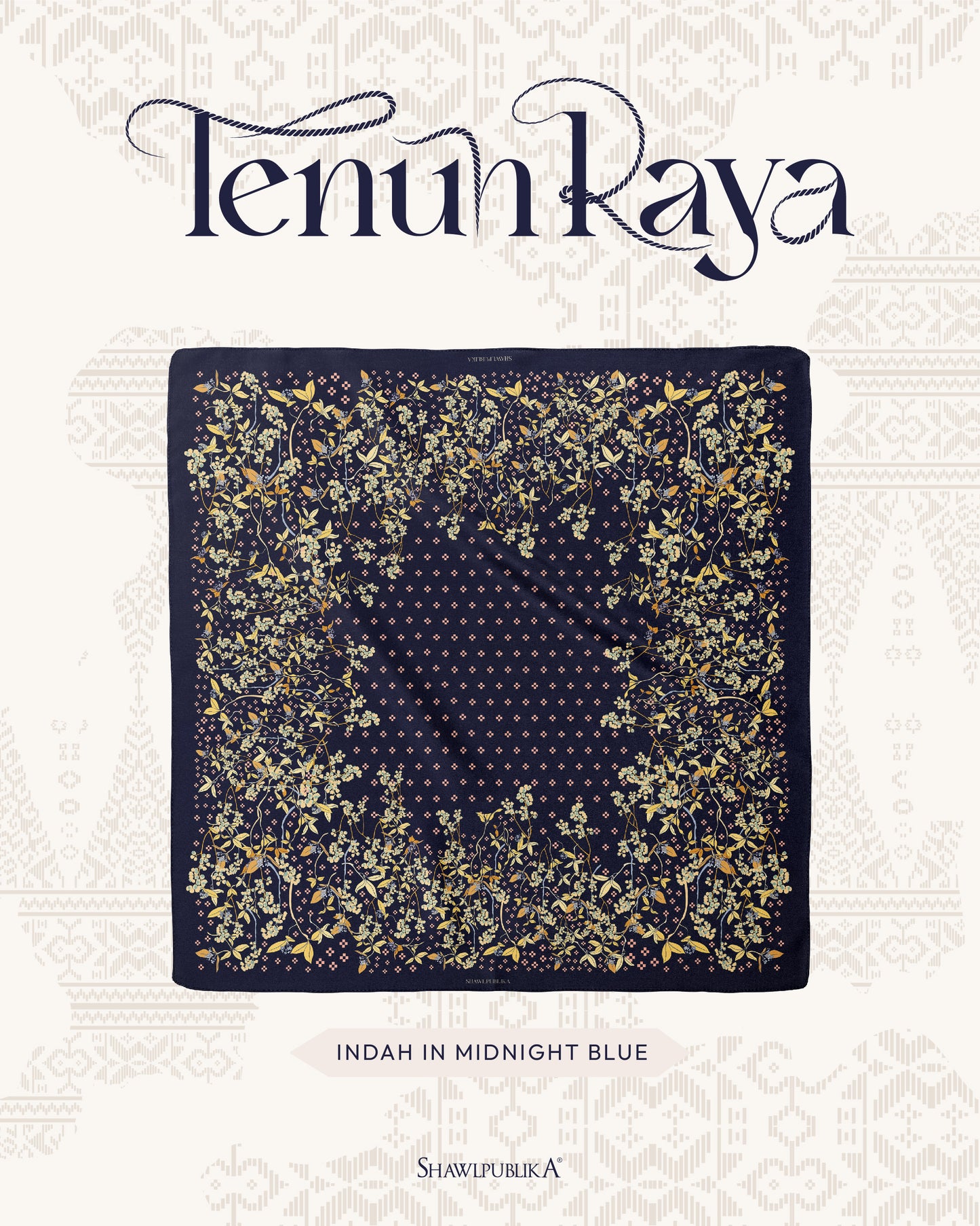Indah in Midnight Blue