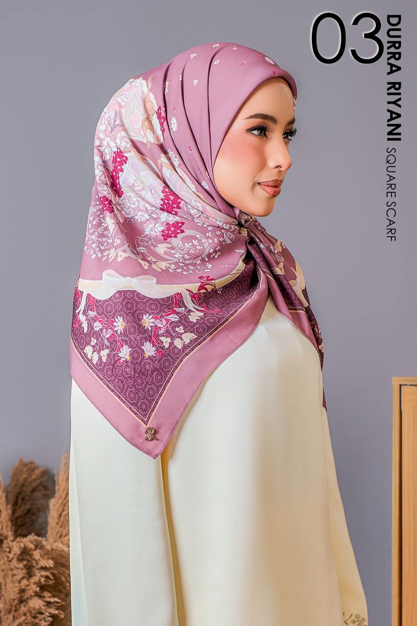 Durra Riyani in Cinta (Dusty Plum) Square