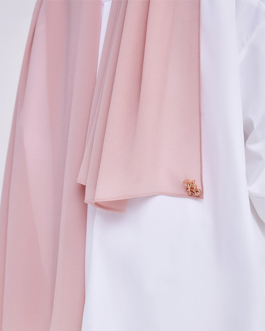 Mellysa Shawl in Apricot Pink