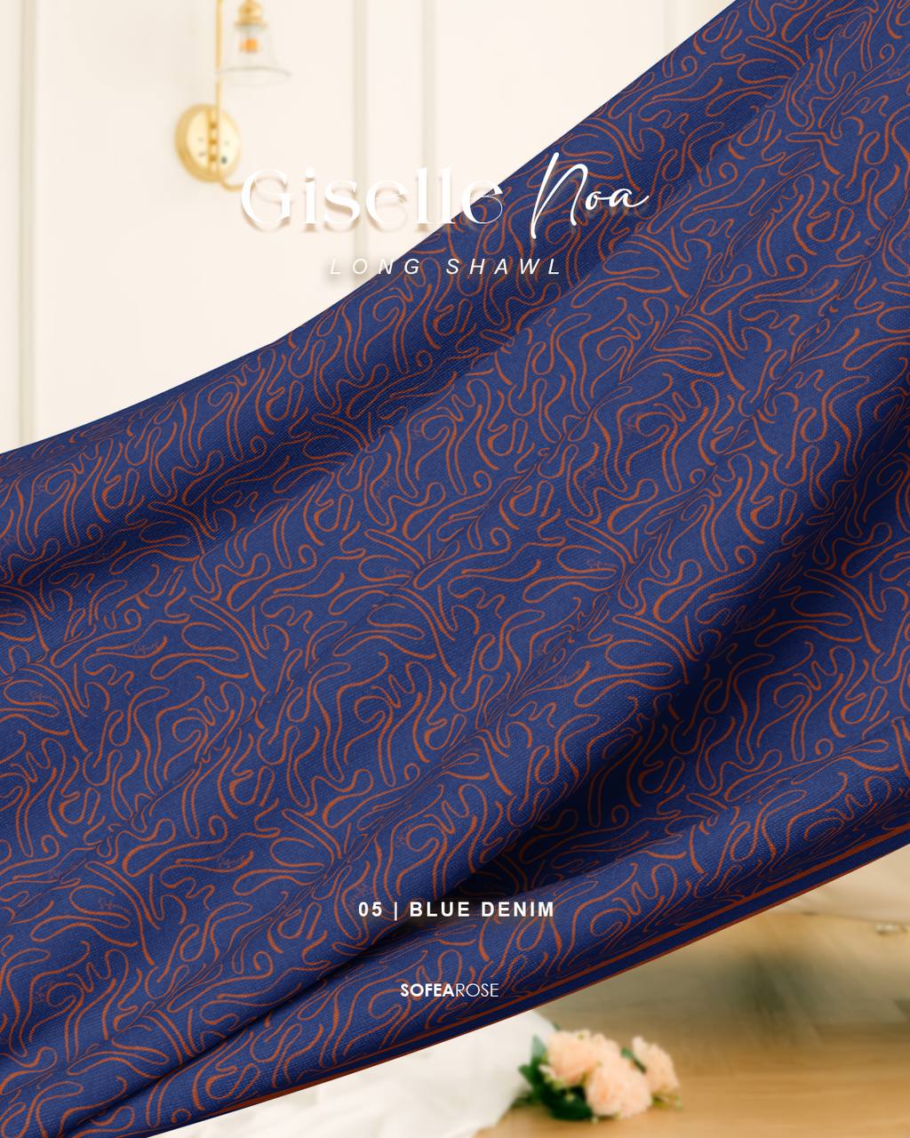 Giselle Noa in Blue Denim