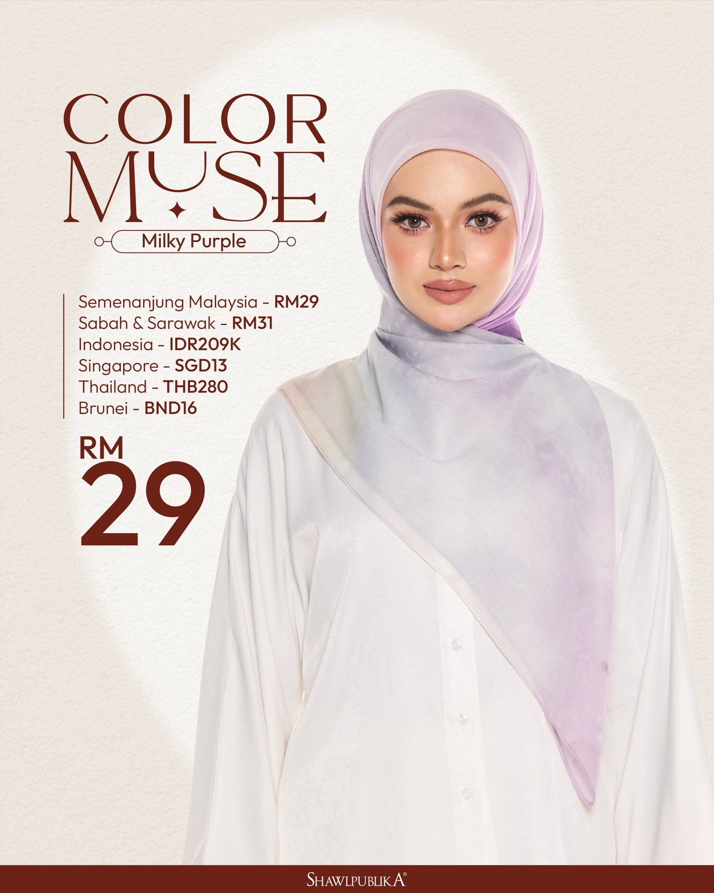 Color Muse in Milky Purple