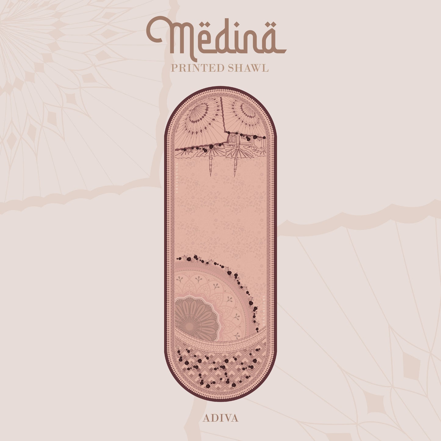 Medina Shawl in Adiva