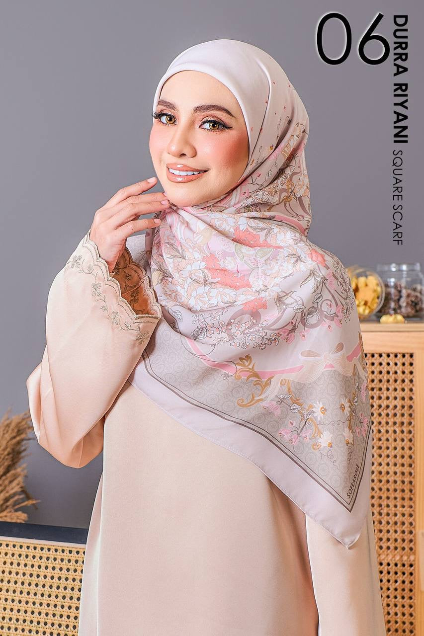 Durra Riyani in Lestika (Light Nude) Square