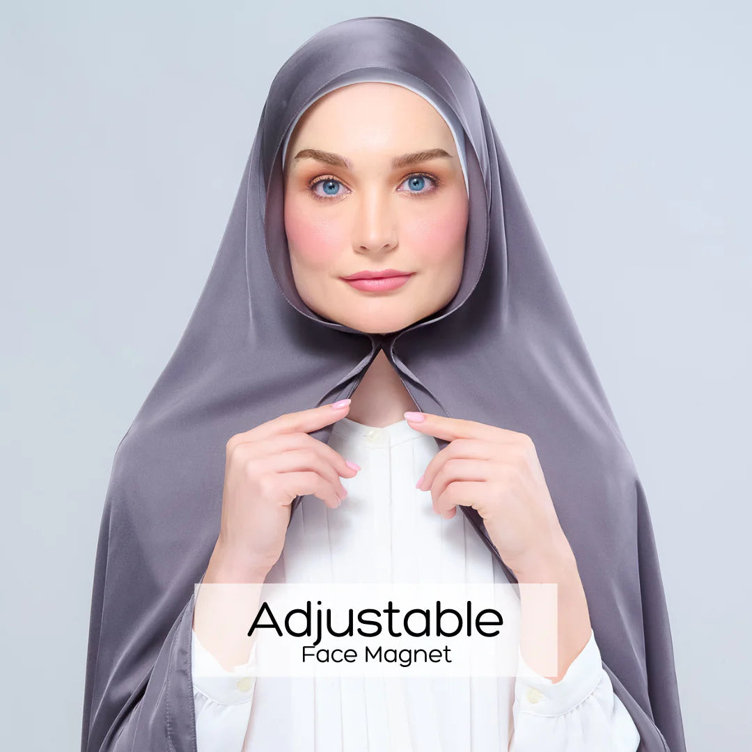 Instant Tag & Go | Satin Silk in Deep Grey