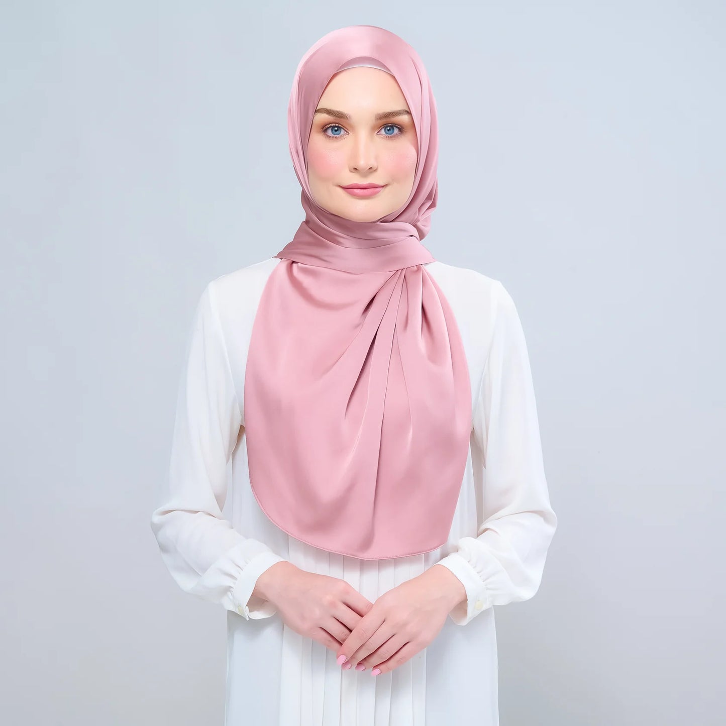 Instant Tag & Go | Satin Silk in Dusty Pink
