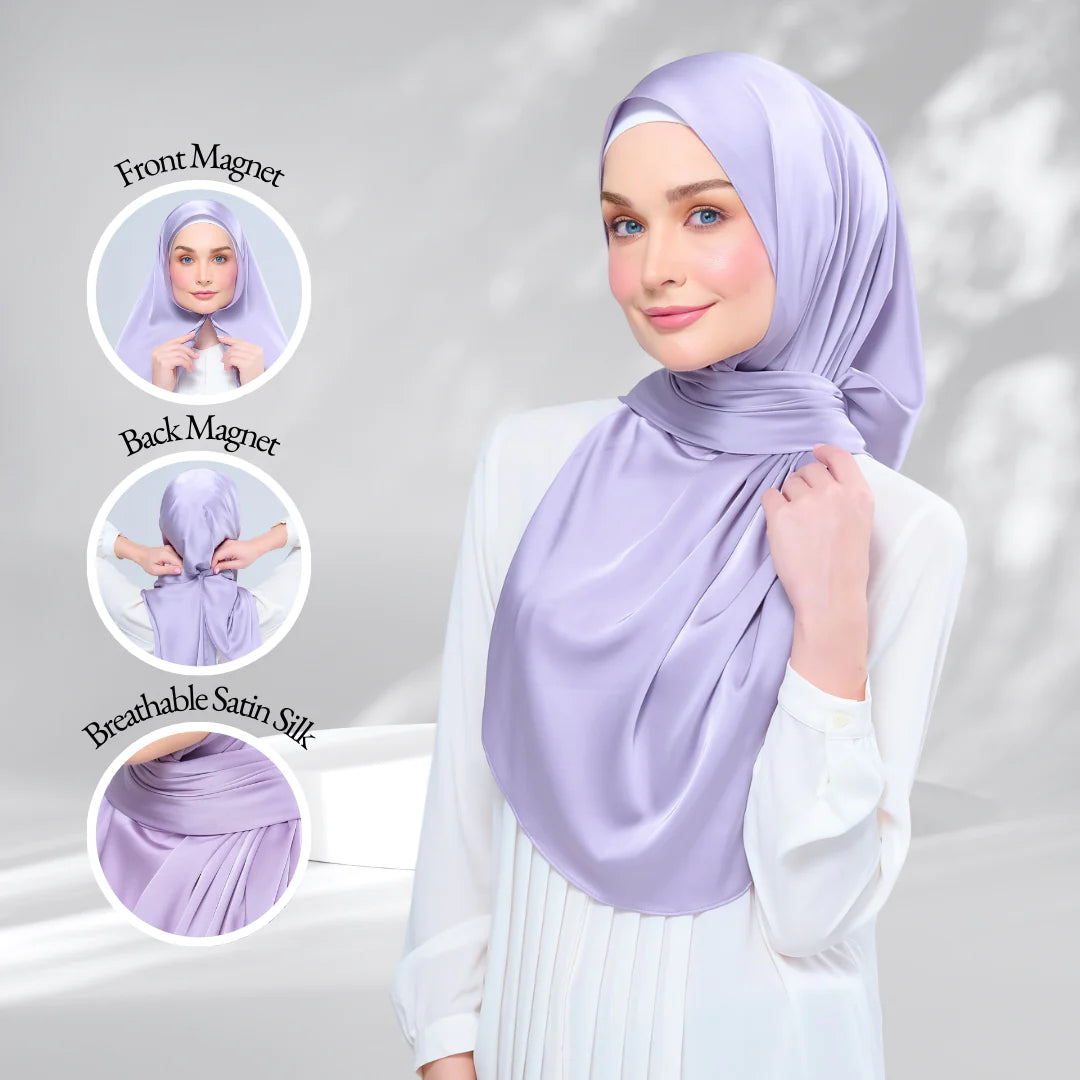 Instant Tag & Go | Satin Silk in Lavender Blush