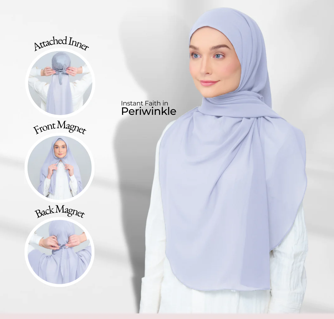 Instant Faith in Periwinkle