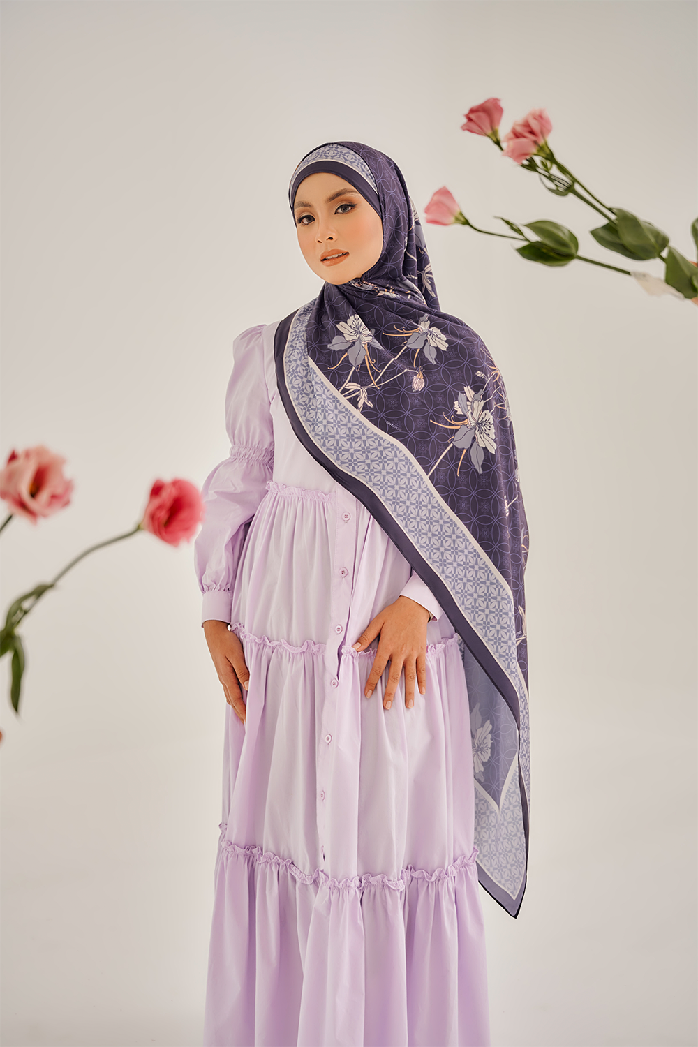 Elle Zara in Royal Indigo