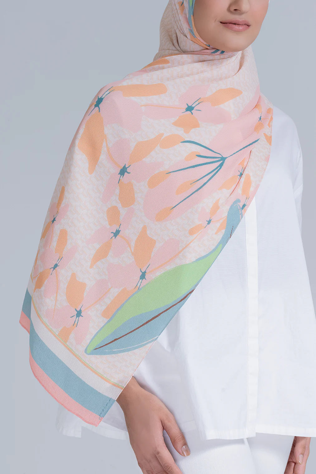 Jasmine Art Series in Salmon Pink