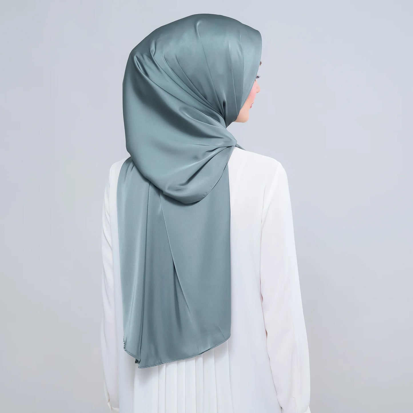 Instant Tag & Go | Satin Silk in Sea Green