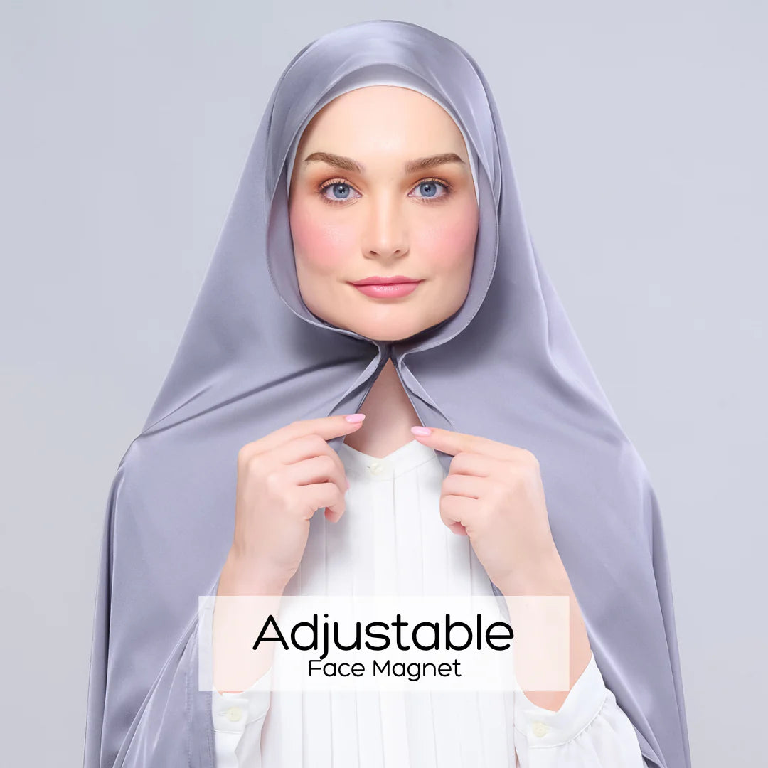 Instant Tag & Go | Satin Silk in Titanium Grey