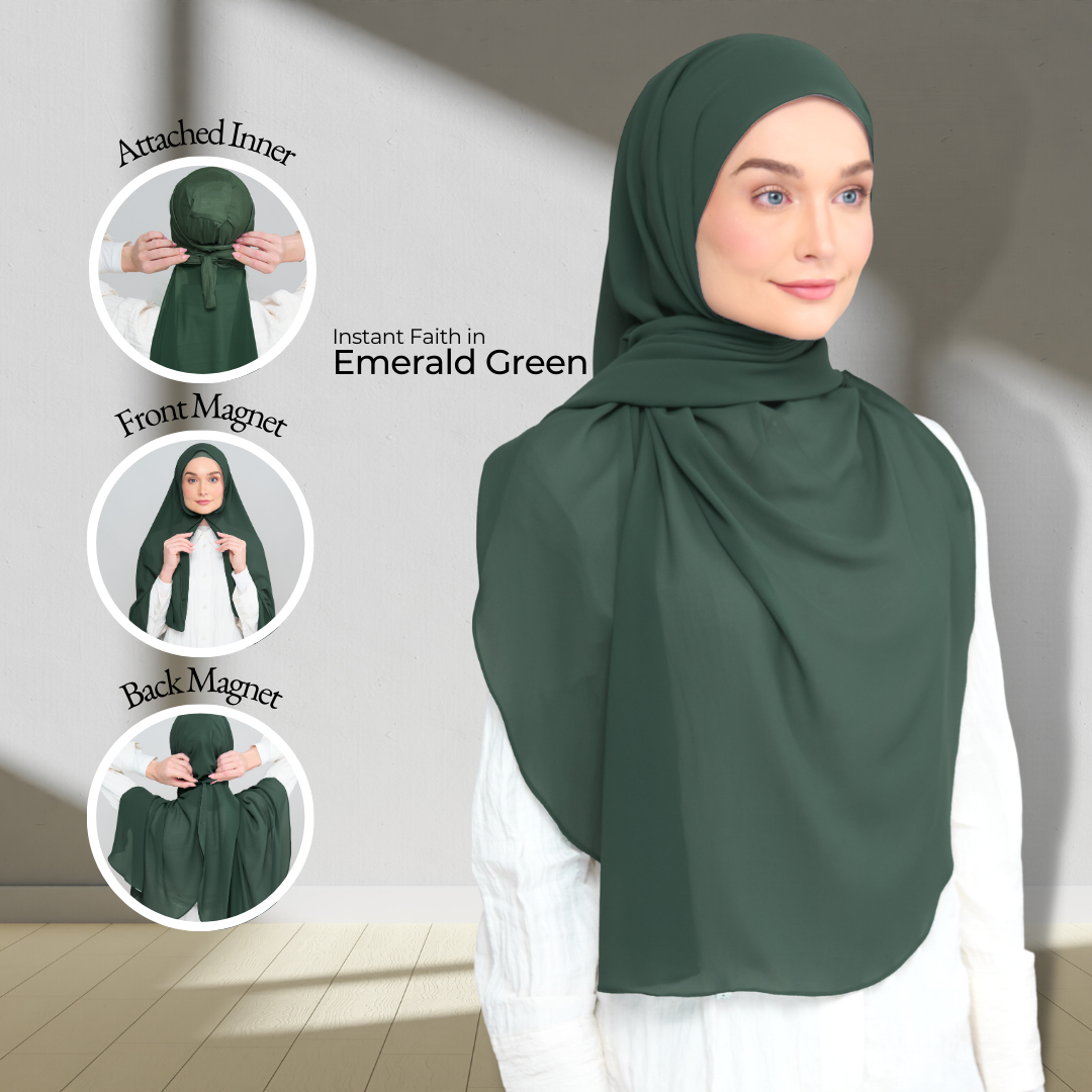 Instant Faith in Emerald Green