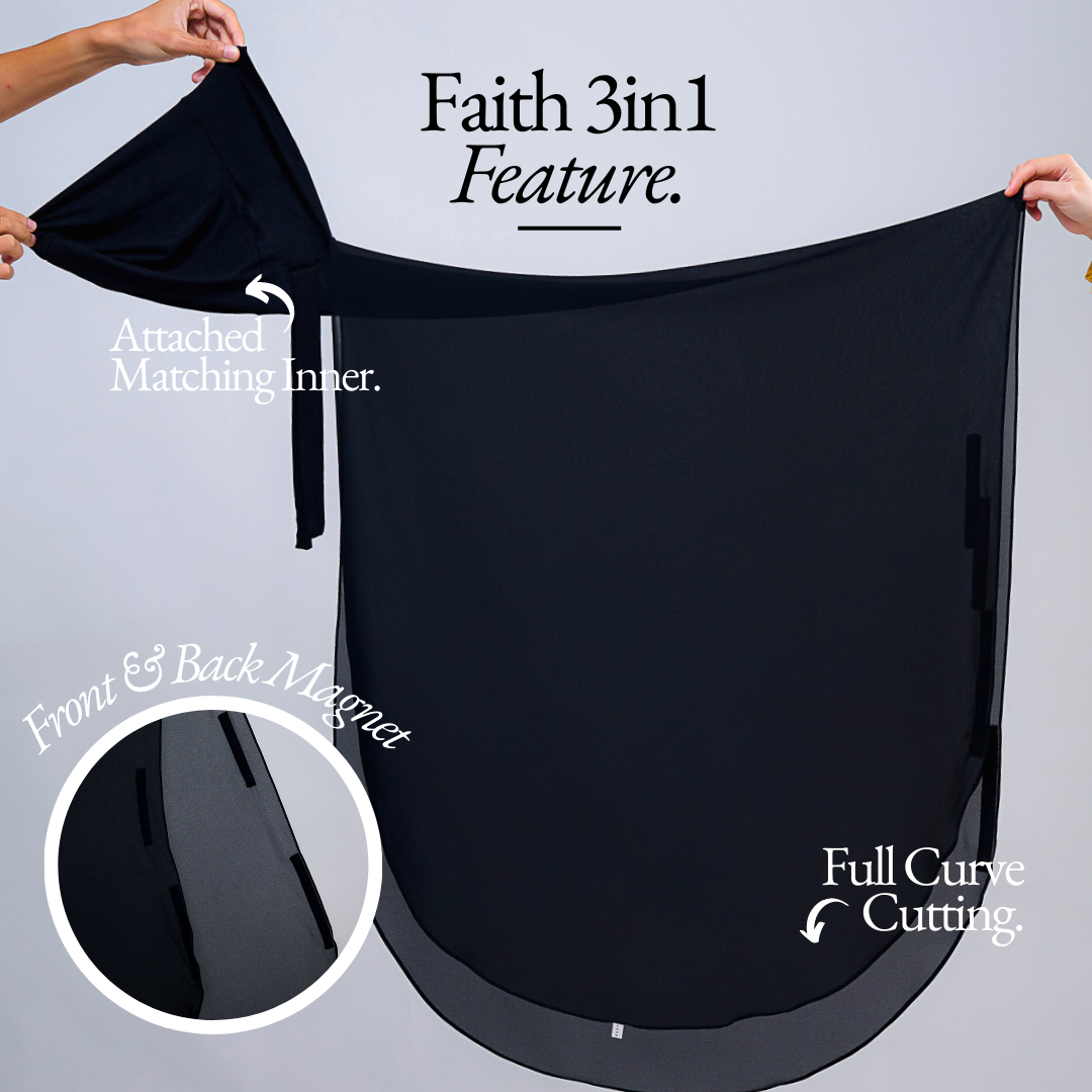 Instant Faith in Navy Blue