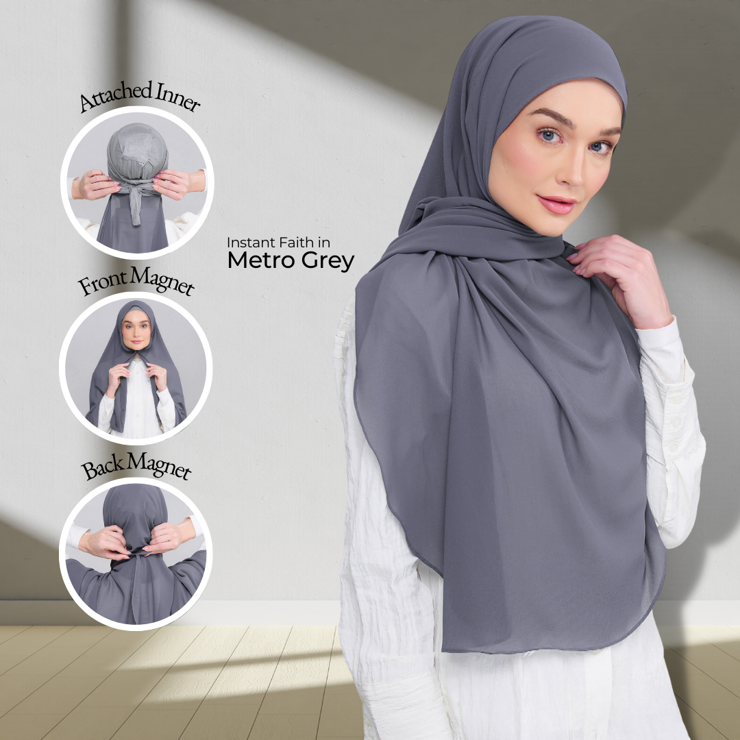 Instant Faith in Metro Grey