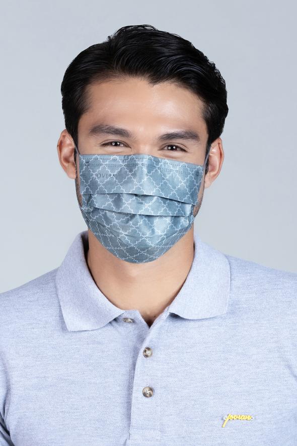 Earloop 3-Ply Mask in Denim 2.0