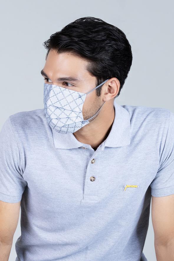Earloop 3-Ply Mask in Denim 2.0