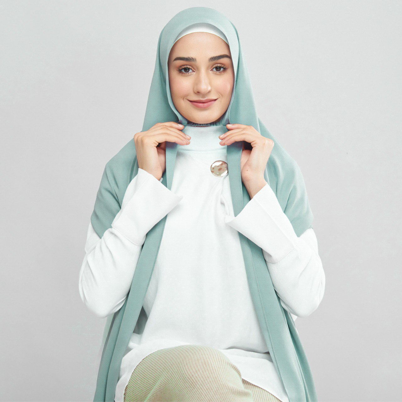 Eleanor in Dusty Green