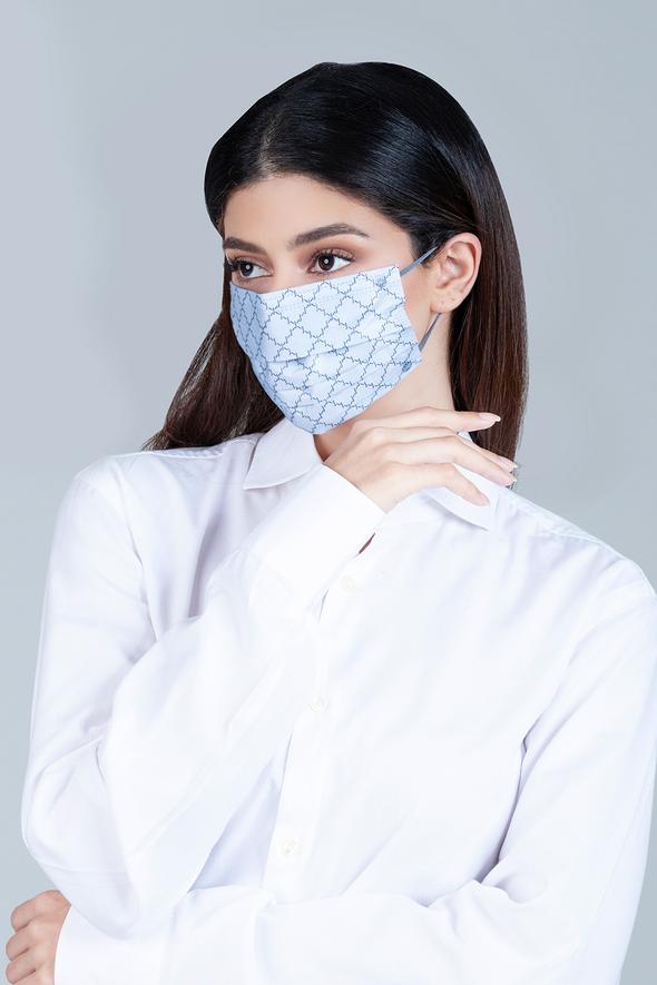Earloop 3-Ply Mask in Denim 2.0