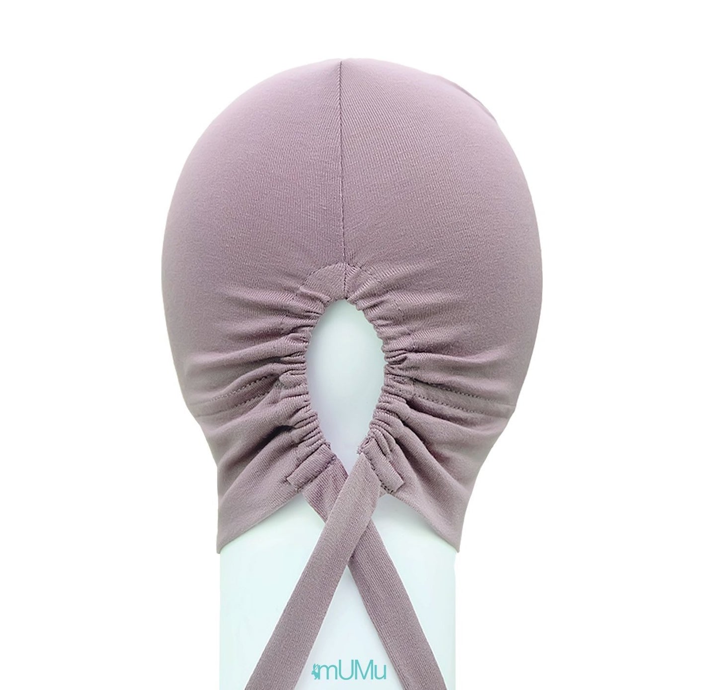 Snowcap Tie Back in Mocha