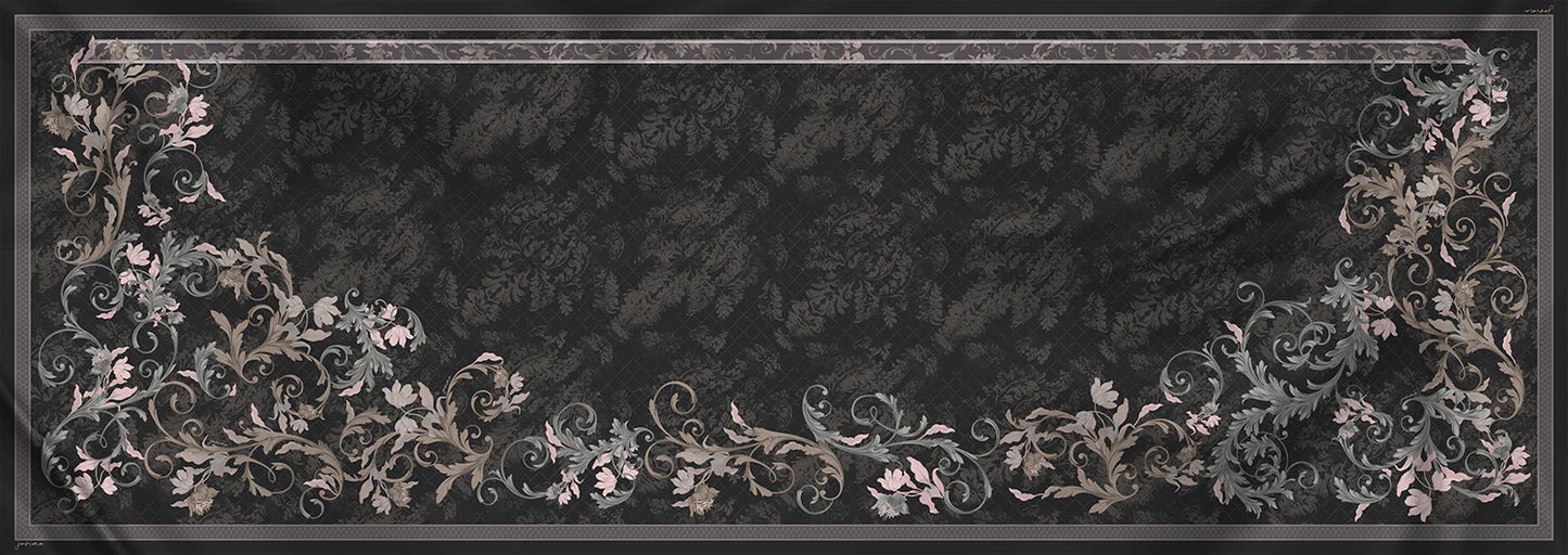 Baroque in Midnight Black