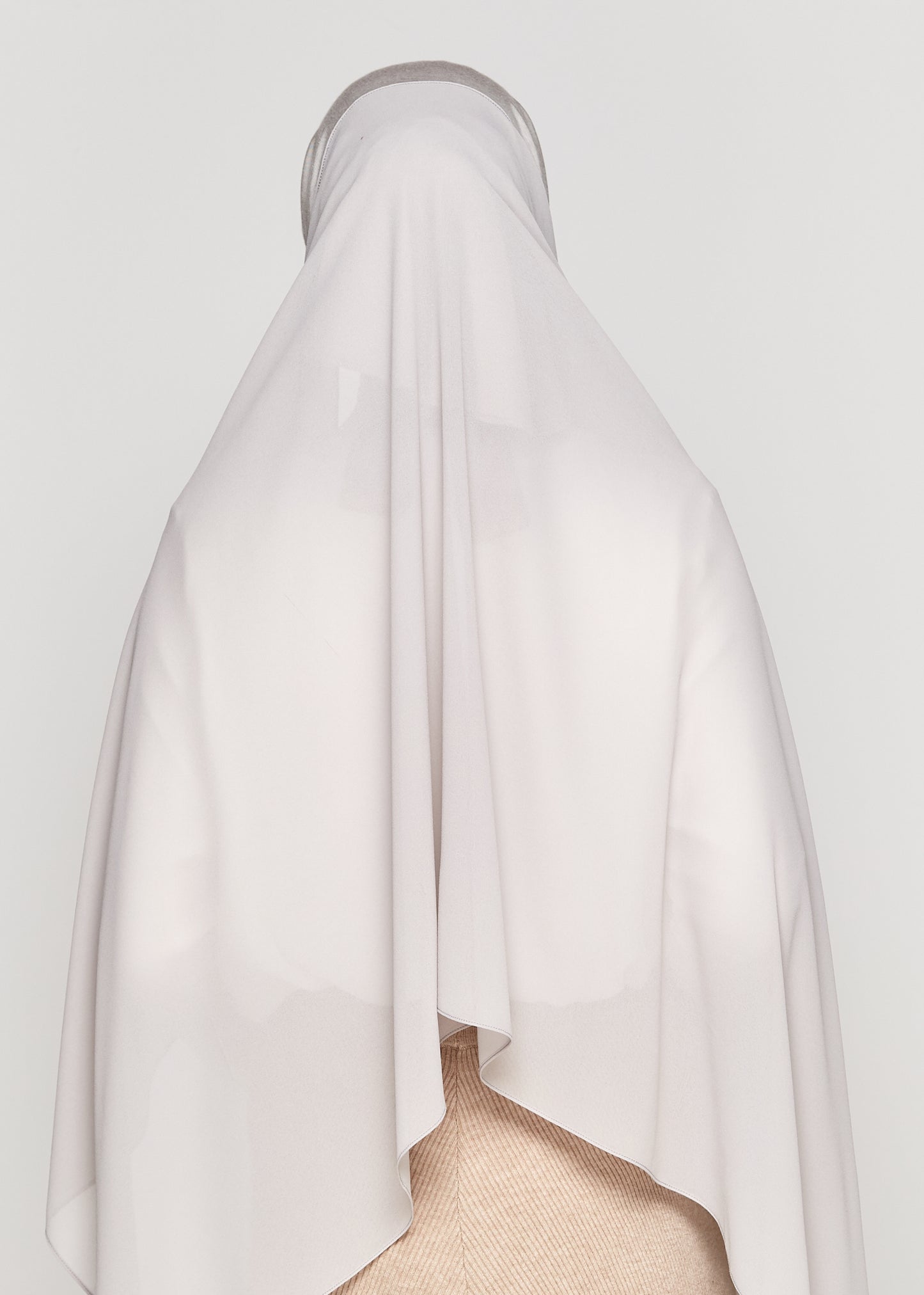 Chiffon Gabana in Platinum Grey