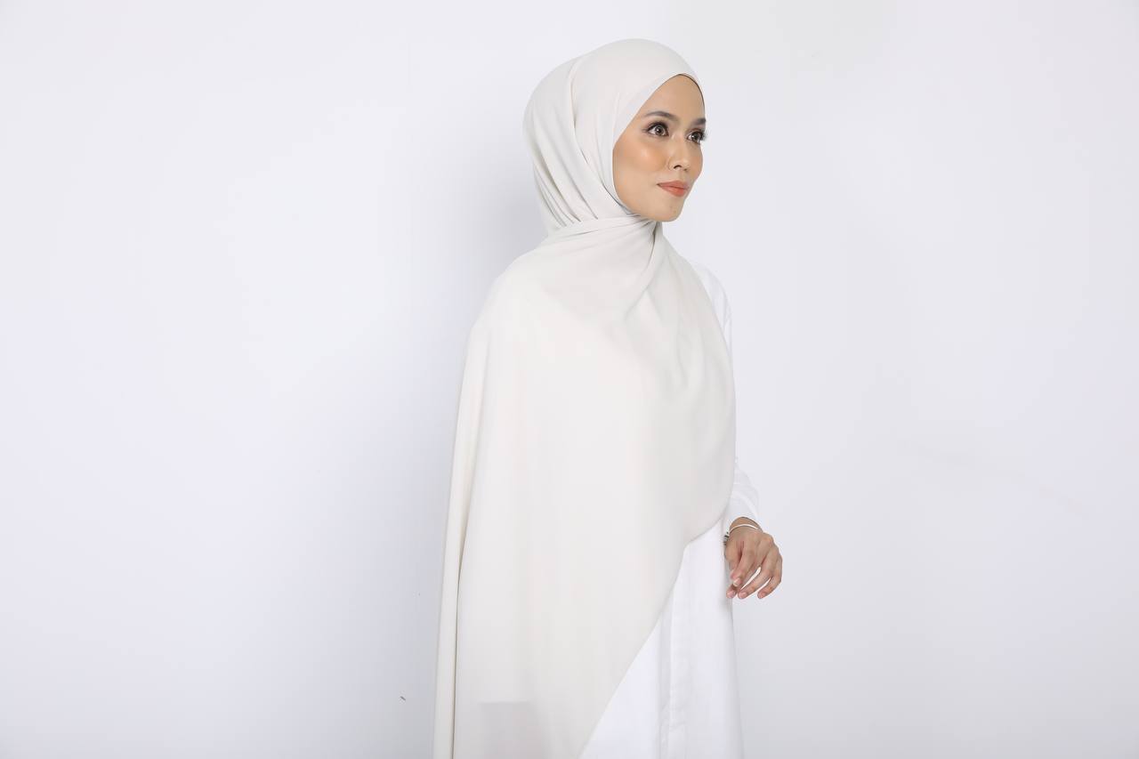 Luna Chiffon Shell White