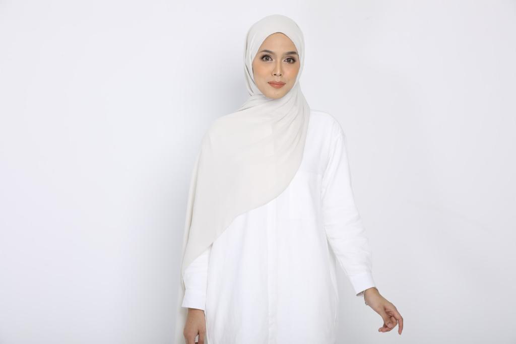 Luna Chiffon Shell White