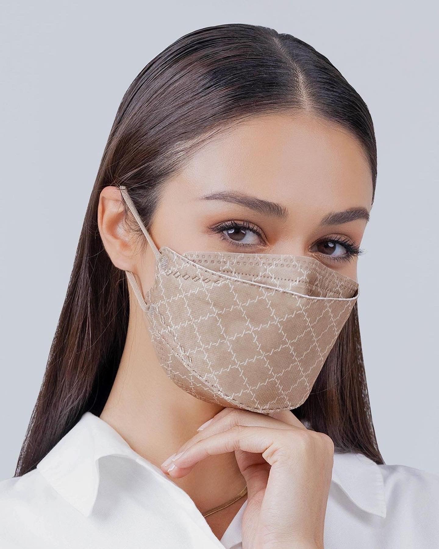 KF94 Earloop Face Mask in Wood