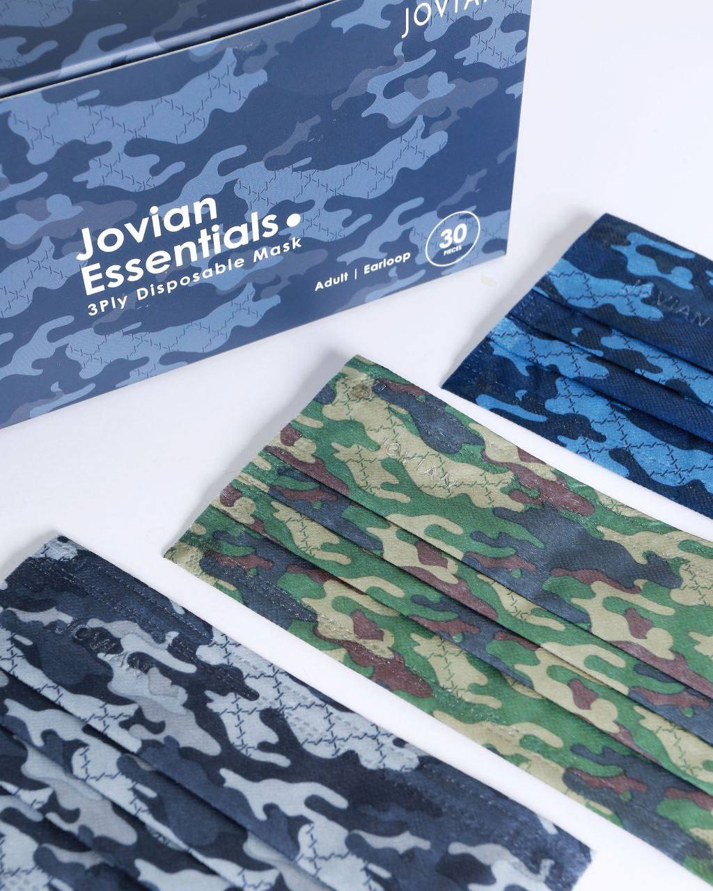 Earloop 3-Ply Mask in Army Series