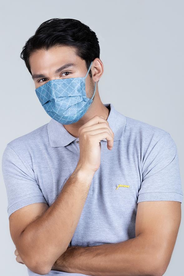 Earloop 3-Ply Mask in Denim 2.0