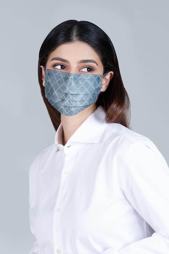 Earloop 3-Ply Mask in Denim 2.0