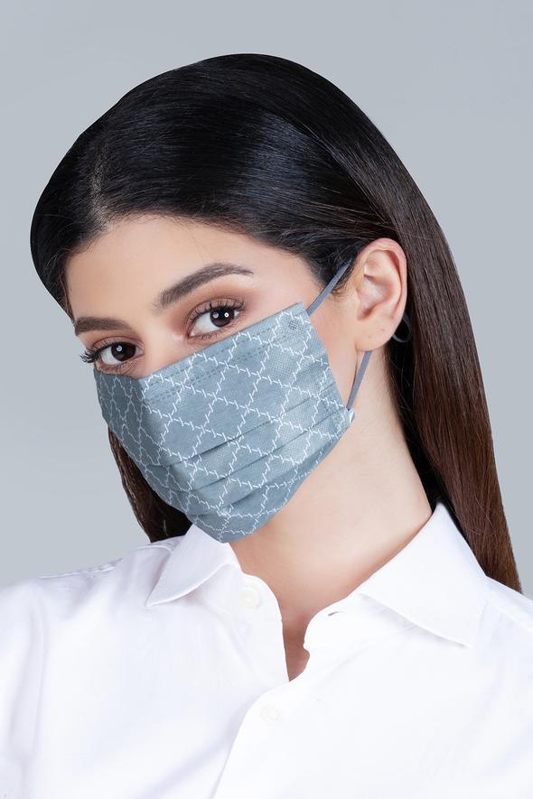 Earloop 3-Ply Mask in Denim 2.0