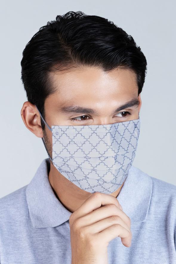 Earloop 3-Ply Mask in Denim 2.0