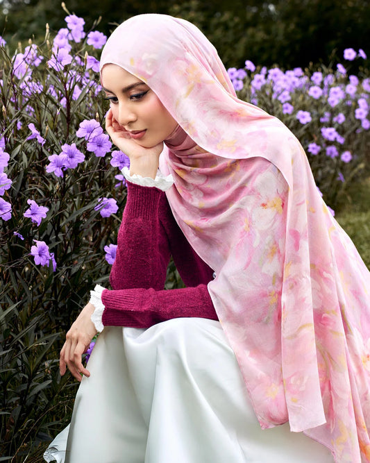 Fionne Modal Shawl in Floravelle