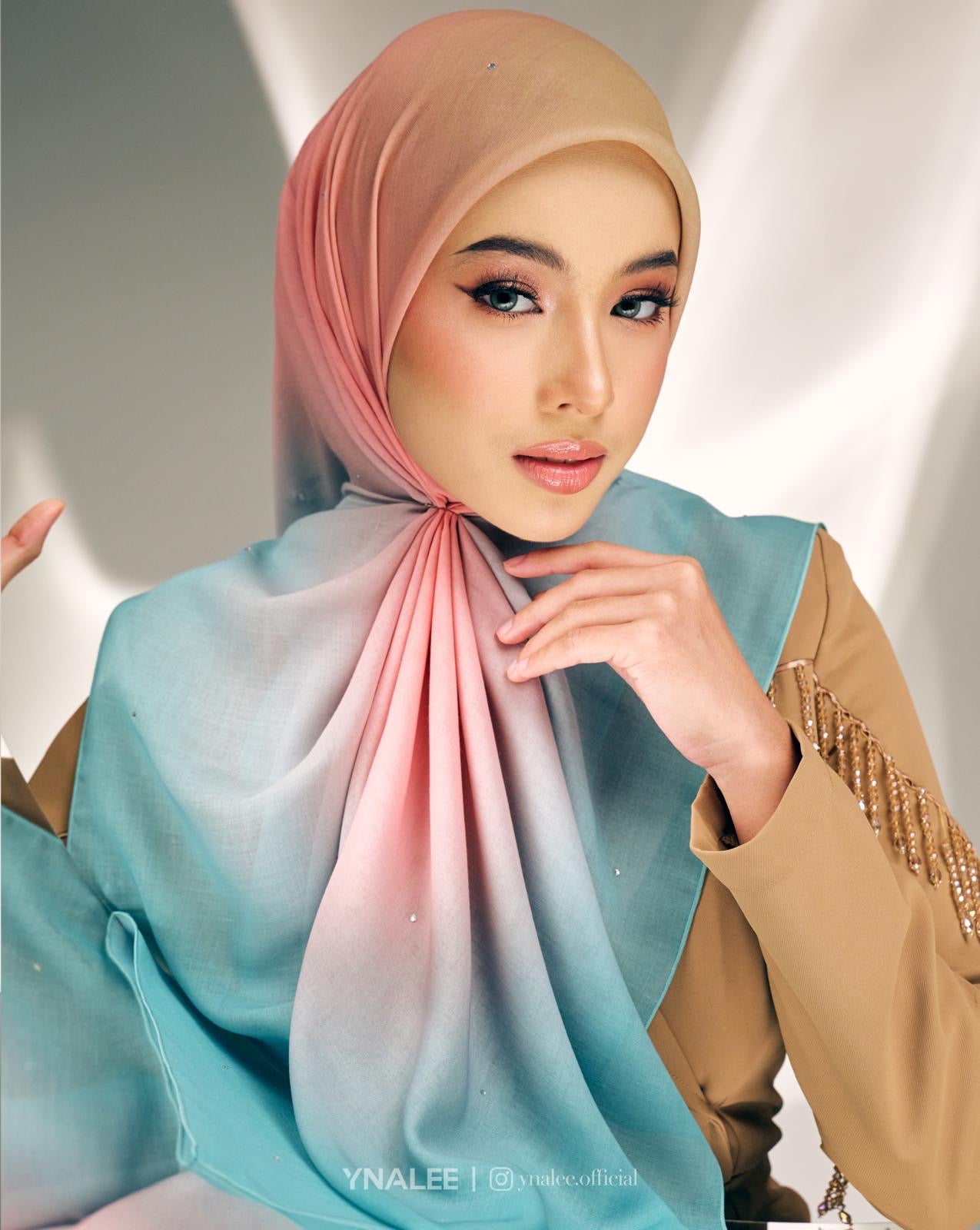 Pelangi in Dusty Turquoise