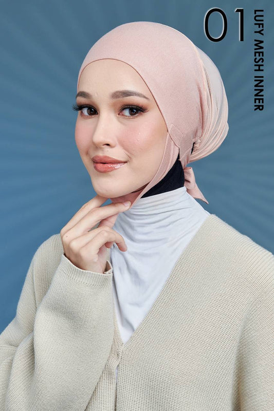 Lufy Mesh Inner in Dusty Pink