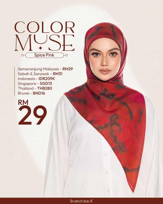 Color Muse in Spice Pink