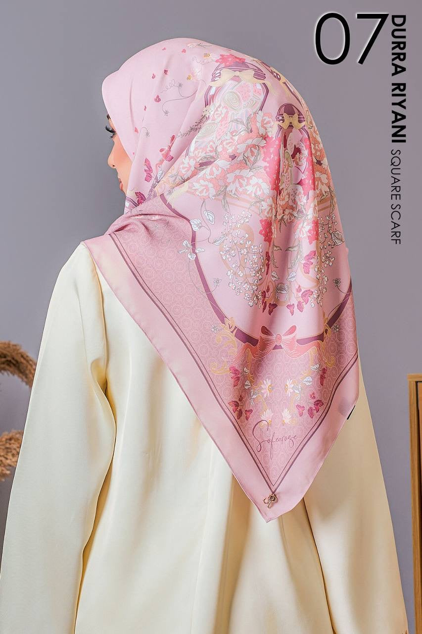 Durra Riyani in Widya (Dusty Pink) Square