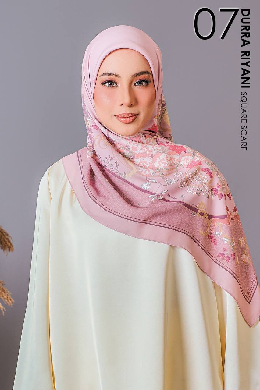 Durra Riyani in Widya (Dusty Pink) Square