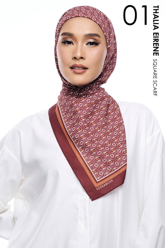Thalia Eirene in Solara (Maroon) Square
