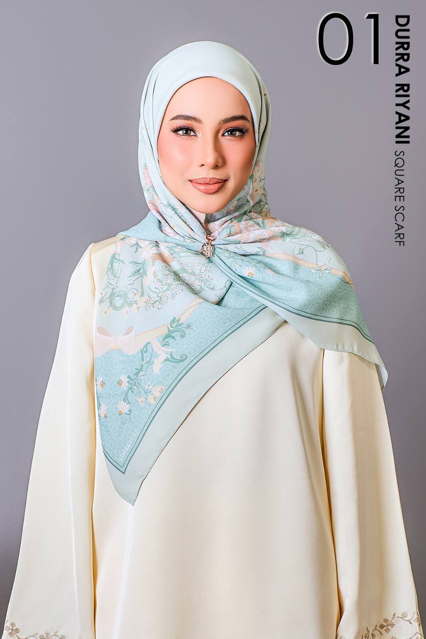 Durra Riyani in Asmarani (Mint Green) Square