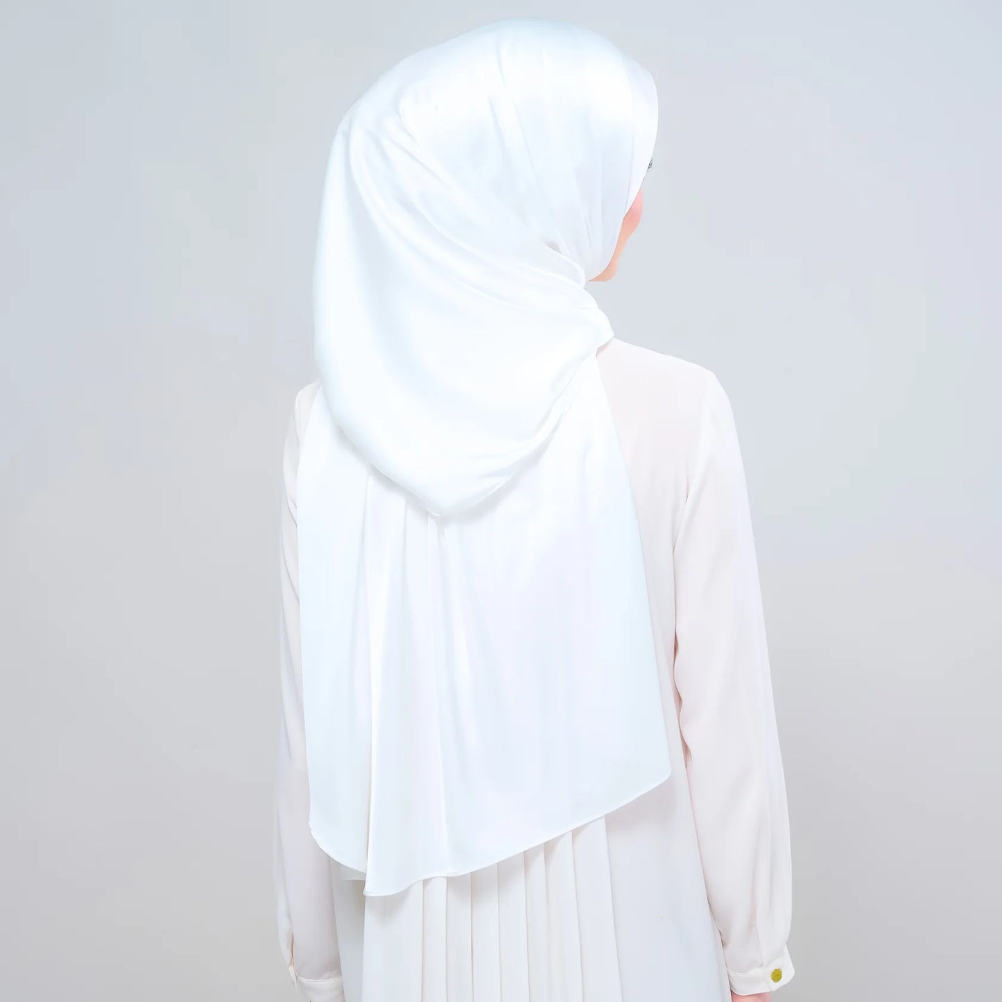 Instant Tag & Go | Satin Silk in Bridal White