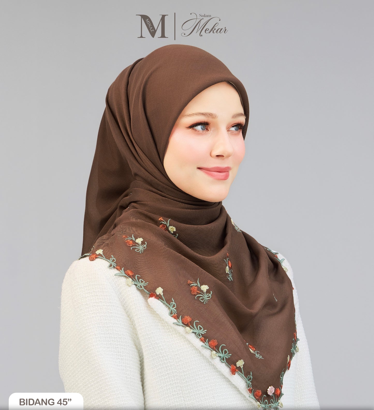 Sulam Mekar in Brown 45”