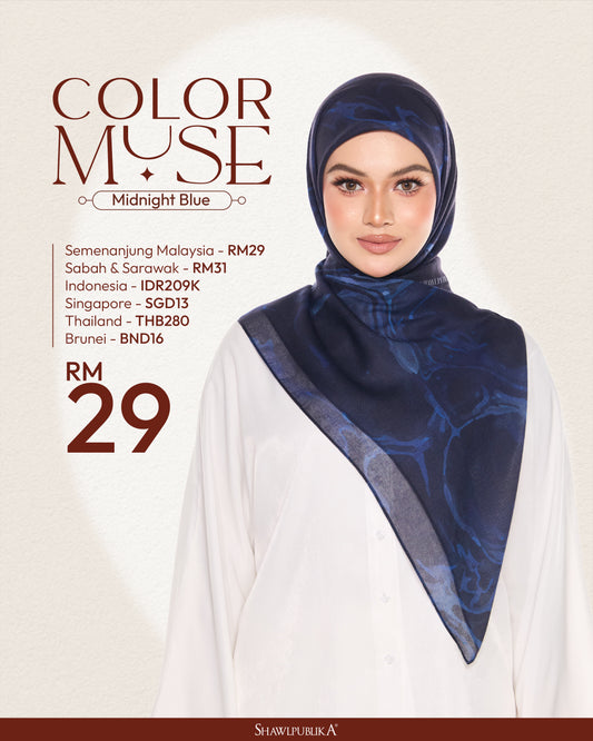 Color Muse in Midnight Blue