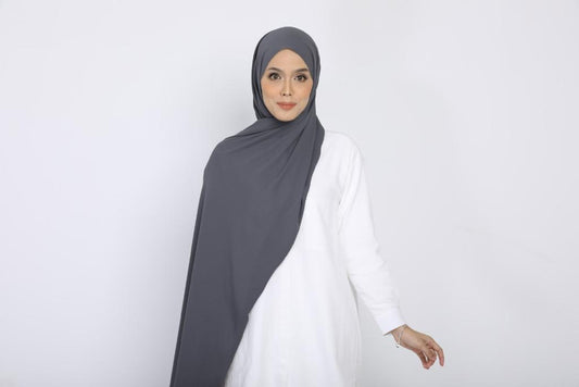 Luna Chiffon in Cool Grey