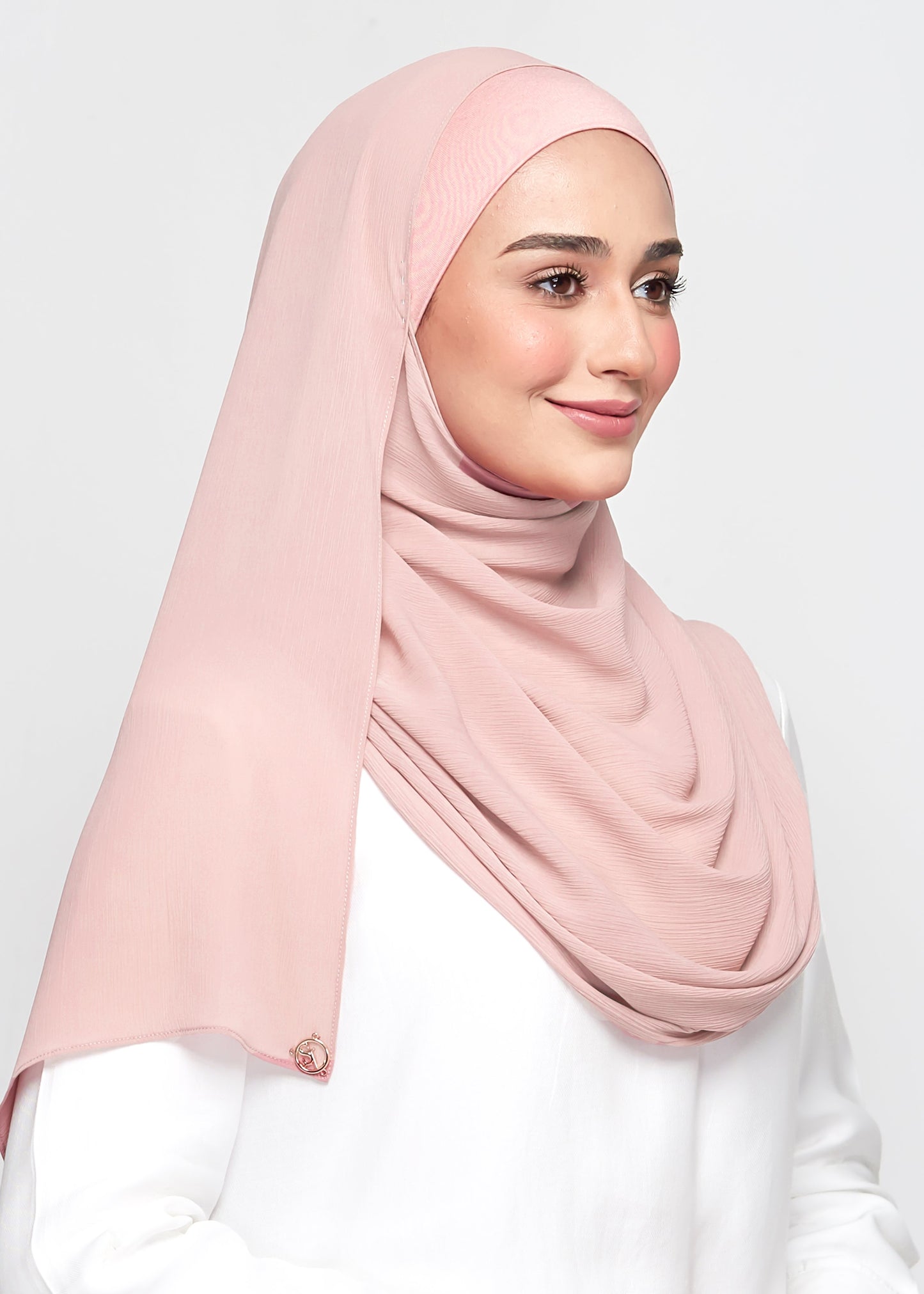 Chiffon Dolce in Flamingo Pink