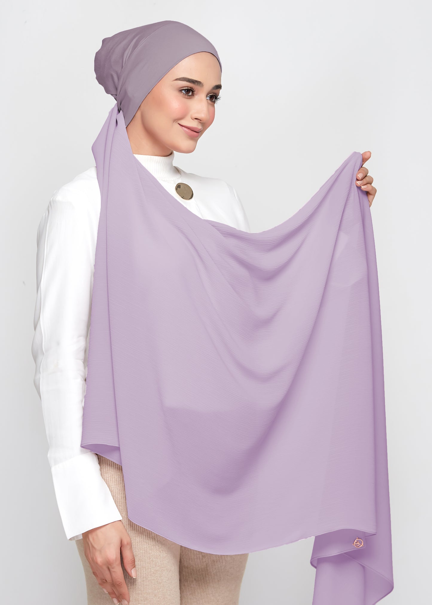 Chiffon Dolce in Lavender Frost