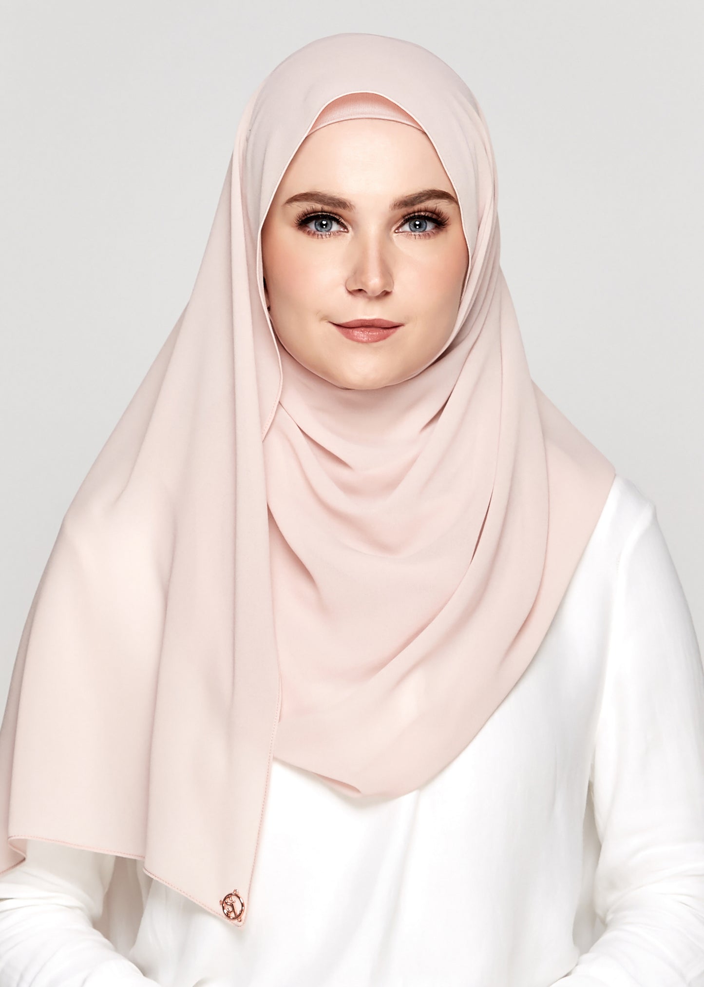 Chiffon Gabana in Rose Quartz